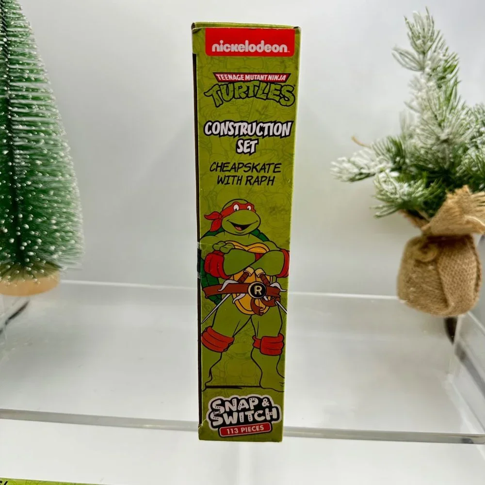 Teenage Mutant Ninja Turtles Nickelodeon Construction Set Styles May Vary 113 Pc